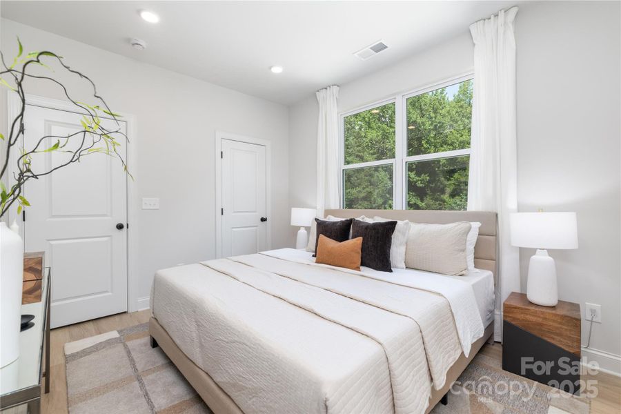Furnished interior view inside a new home in , Statesville (Image 8).