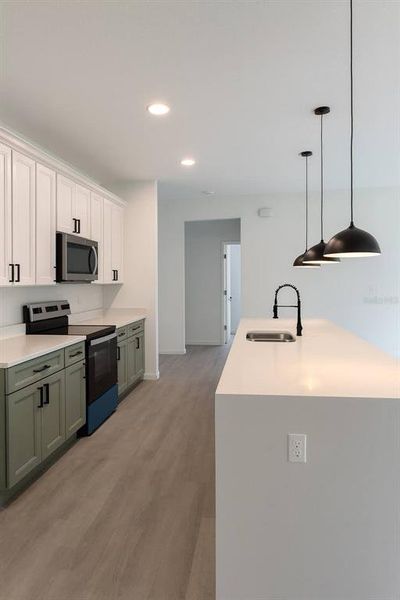 Furnished interior view inside a new home in , Kissimmee (Image 4).