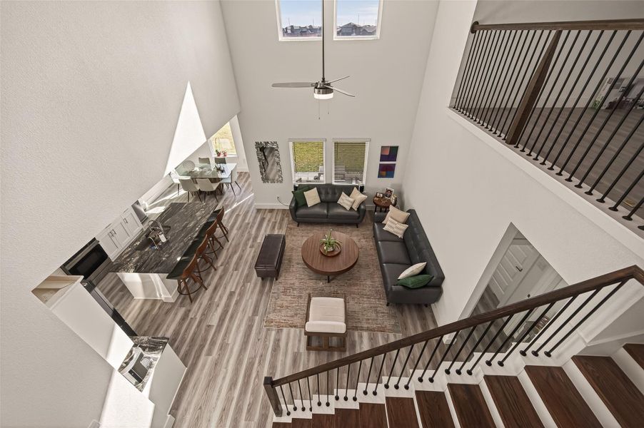 Furnished interior view inside a new home in , Fulshear (Image 33). Furnished interior view inside a new home in , Fulshear (Image 33).