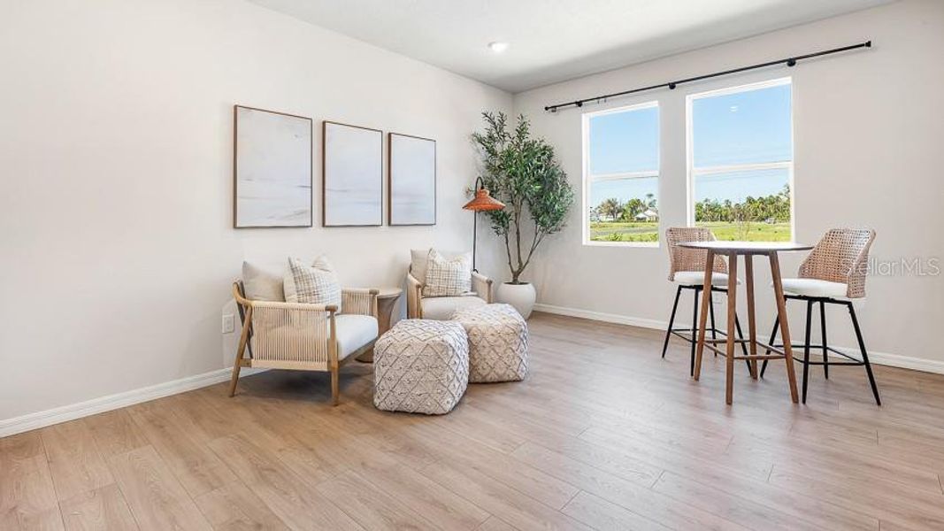 Furnished interior view inside a new home in Oakfield Trails, Parrish (Image 15).