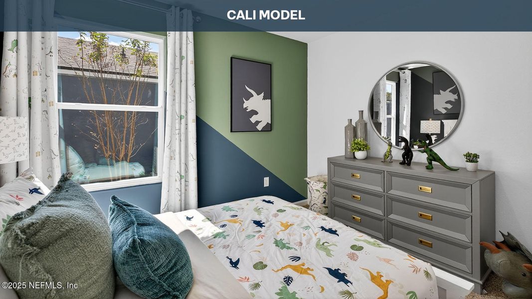 Furnished interior view inside a new home in Copes Landing, Jacksonville (Image 29).