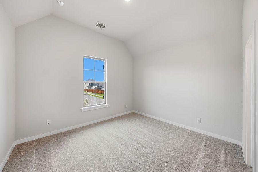Spacious, unfurnished interior of a new home in Light Farms Brenham - 40' Lots, Celina (Image 39). Spacious, unfurnished interior of a new home in Light Farms Brenham - 40' Lots, Celina (Image 39).