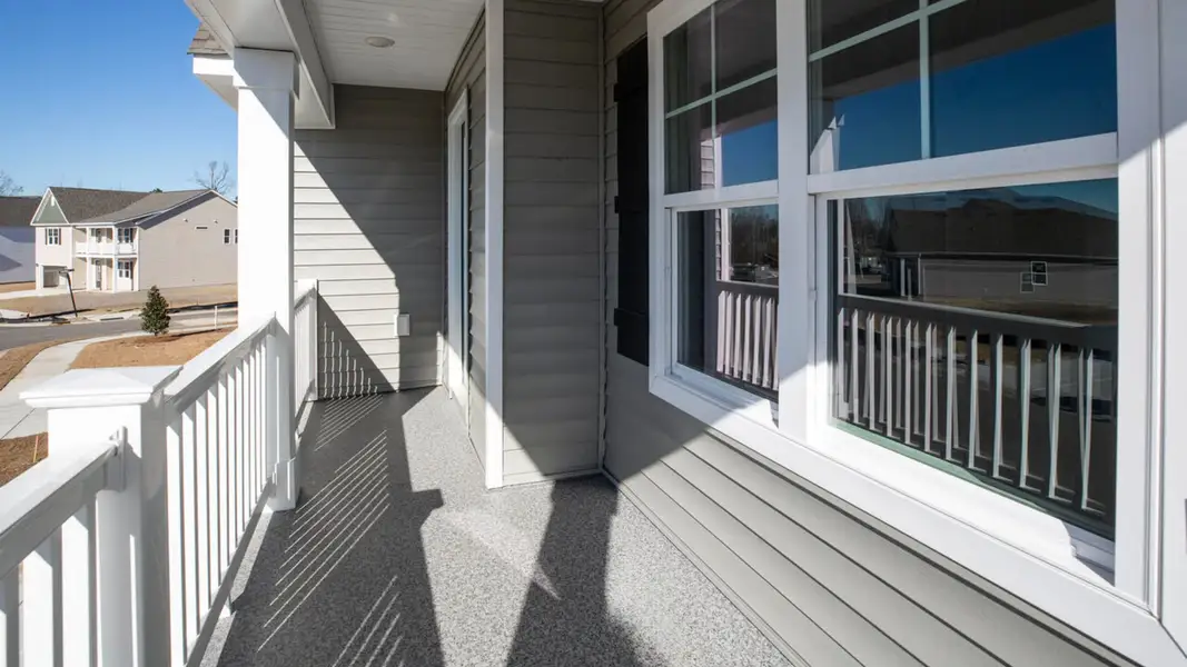 Representative exterior details of a home built from the TILLMAN by D.R. Horton in Surfside Landing, Hubert (Image 4).
