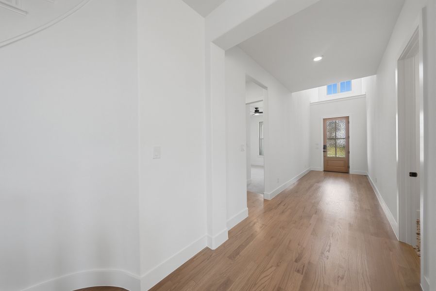 Spacious, unfurnished interior of a new home in Hillside Village, Celina (Image 27). Spacious, unfurnished interior of a new home in Hillside Village, Celina (Image 27).