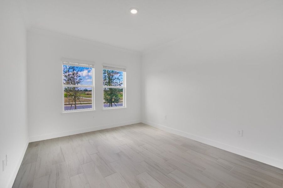 Spacious, unfurnished interior of a new home in Harvest at Ovation, Winter Garden (Image 34). Spacious, unfurnished interior of a new home in Harvest at Ovation, Winter Garden (Image 34).