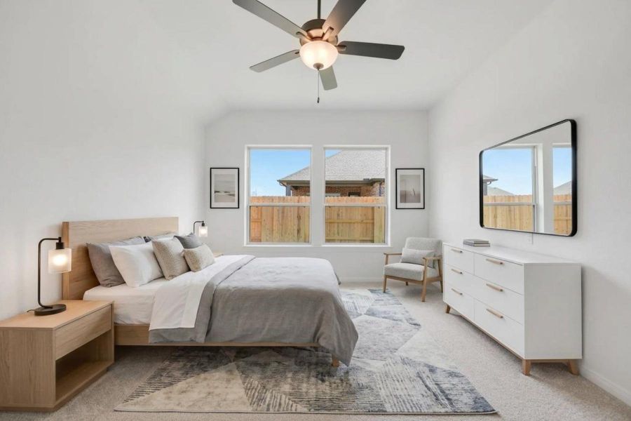 Furnished interior view inside a new home in Escondido - Terrace Collection, Magnolia (Image 8).