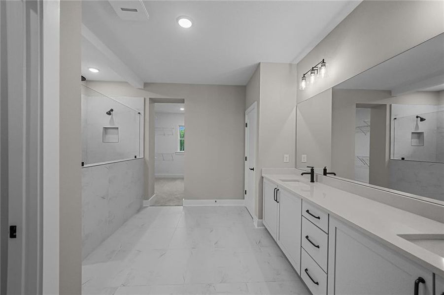 Furnished interior view inside a new home in Ellis, Marietta (Image 14).