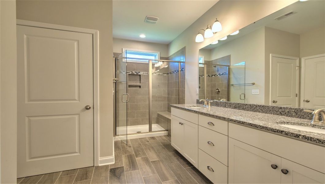 Representative furnished interior of a home built from the ARLINGTON DRHe by D.R. Horton in Valley View, Waynesville (Image 9).