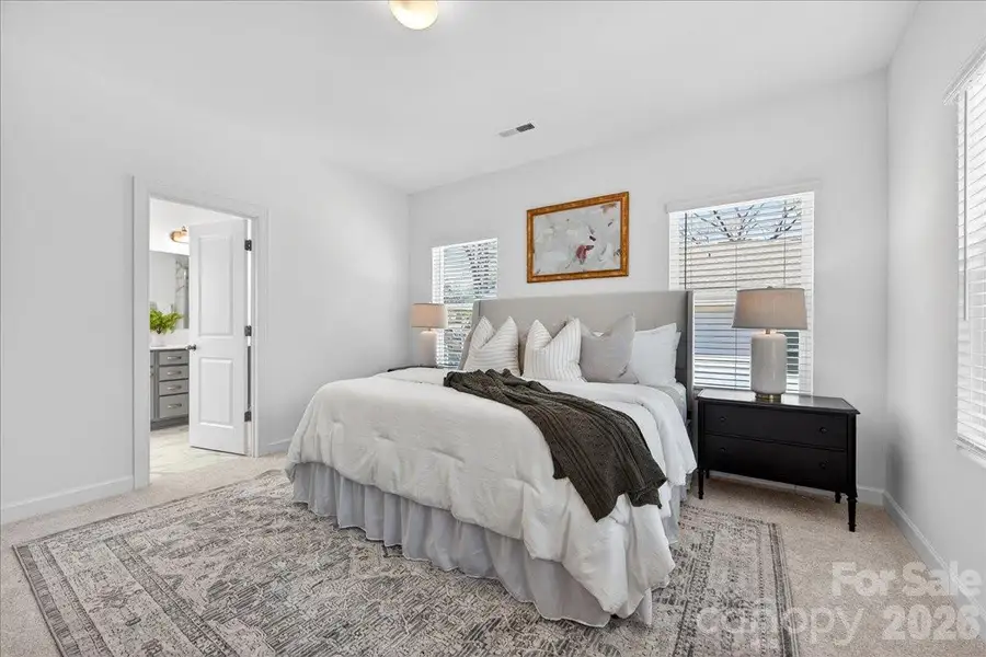 Furnished interior view inside a new home in , Charlotte (Image 17).