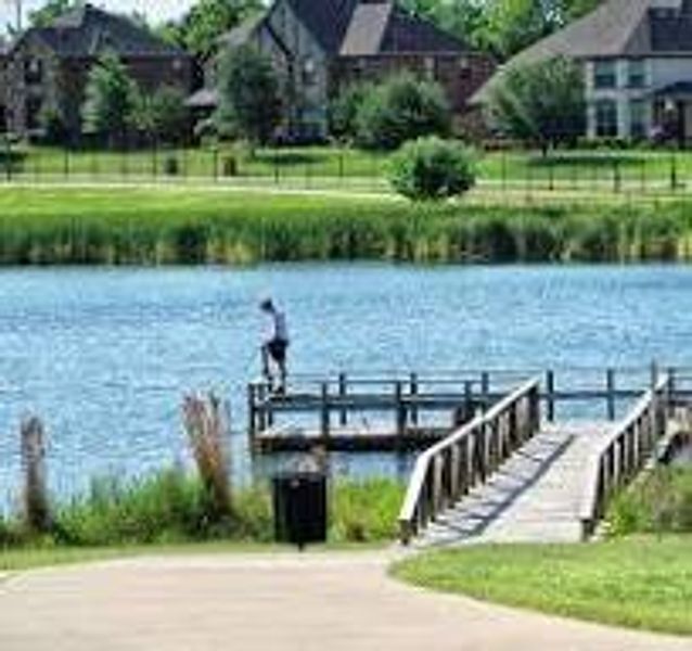 Fishing Pond with dock