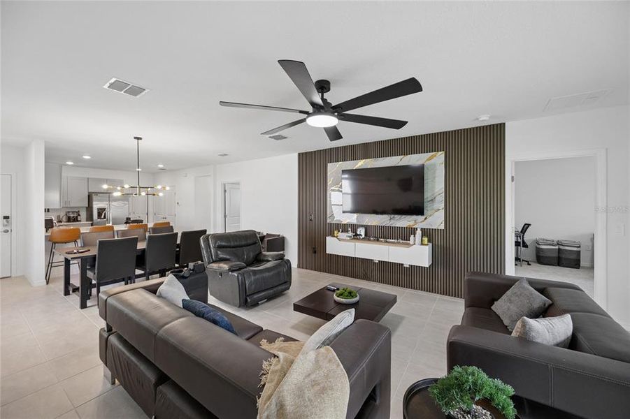 Furnished interior view inside a new home in Westview Community Group Page, Kissimmee (Image 7).