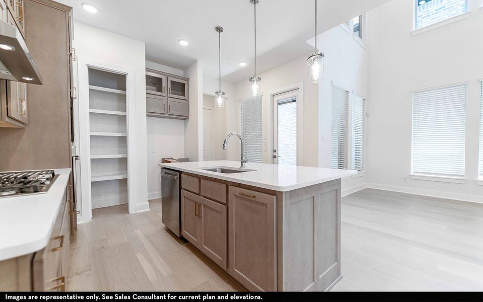 Representative furnished interior of a home built from the Denali by CastleRock Communities in Craig Ranch, McKinney (Image 5). Representative furnished interior of a home built from the Denali by CastleRock Communities in Craig Ranch, McKinney (Image 5).