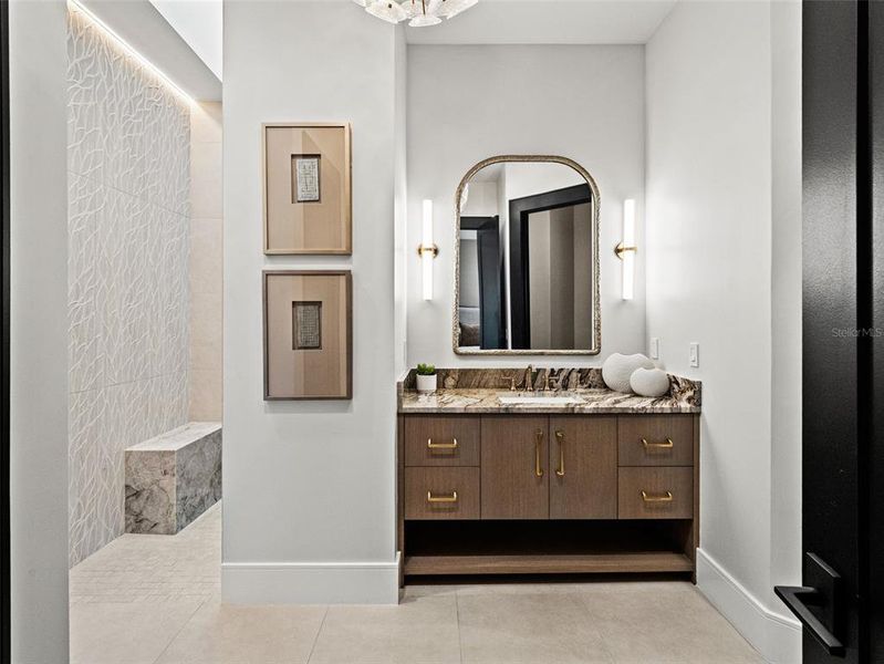 Furnished interior view inside a new home in , Orlando (Image 19).