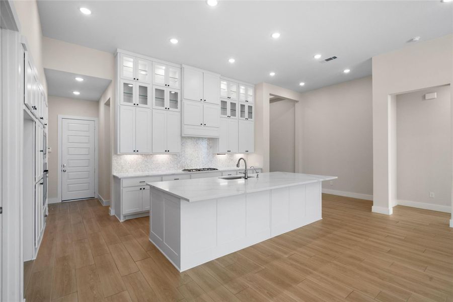 Furnished interior view inside a new home in Woodson’s Reserve, Spring (Image 17).