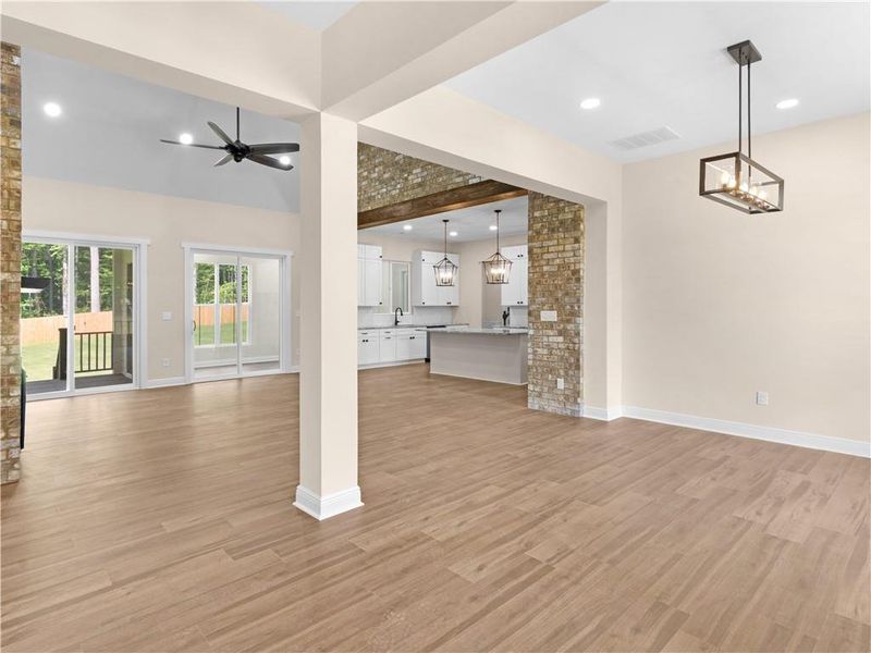 Spacious, unfurnished interior of a new home in , Griffin (Image 32).