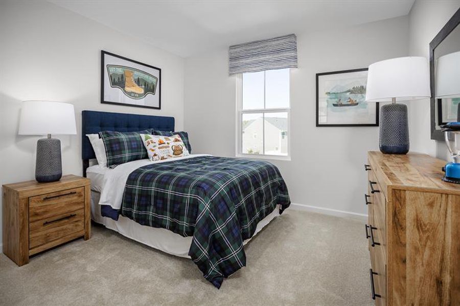 Furnished interior view inside a new home in Wren Woods 2-Story, Gray Court (Image 14). Furnished interior view inside a new home in Wren Woods 2-Story, Gray Court (Image 14).