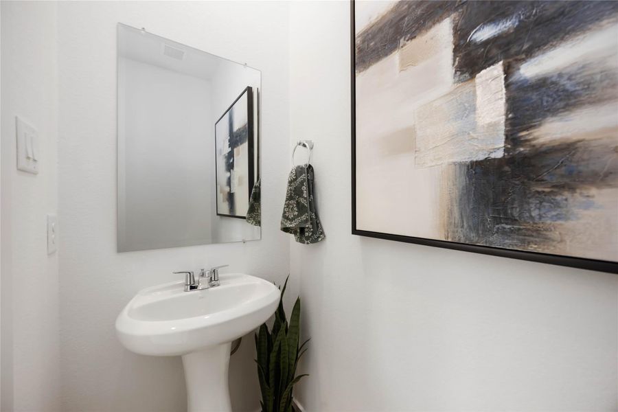 Furnished interior view inside a new home in Pinehaven, Houston (Image 17).