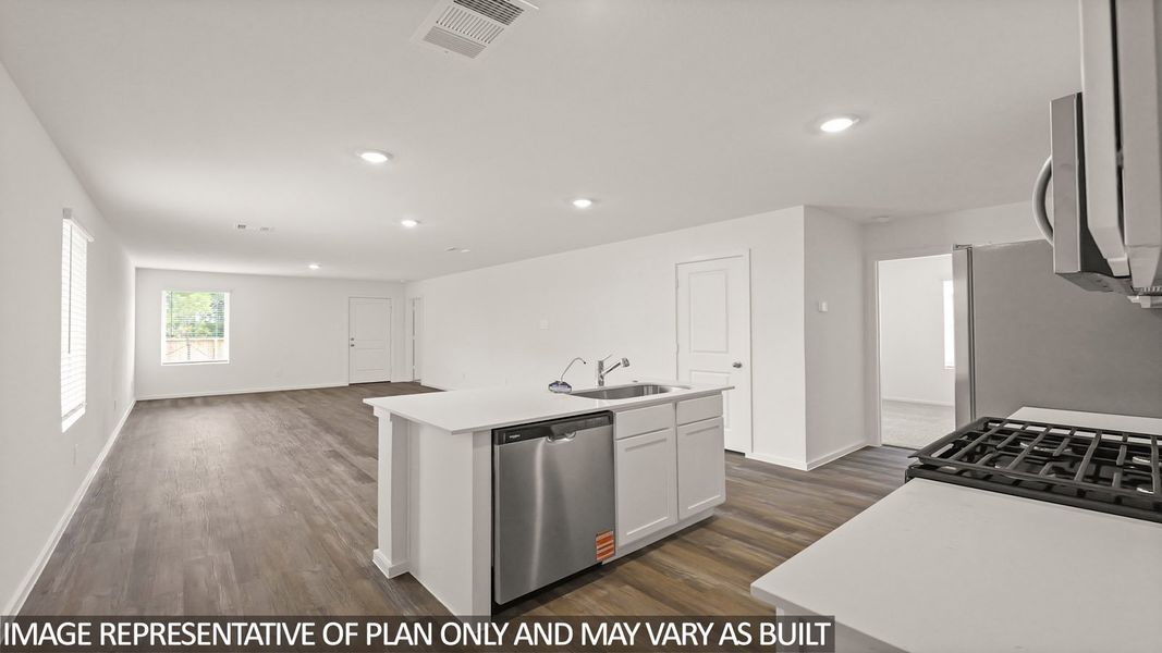 Furnished interior view inside a new home in Sunset Valley, Hockley (Image 4). Furnished interior view inside a new home in Sunset Valley, Hockley (Image 4).