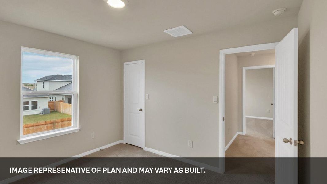 Spacious, unfurnished interior of a new home in Prairie Lakes, Buda (Image 26).