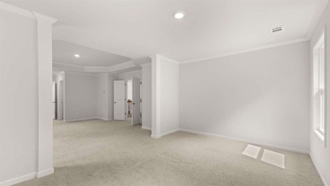 Spacious, unfurnished interior of a new home in Holland Estates, Powder Springs (Image 26). Spacious, unfurnished interior of a new home in Holland Estates, Powder Springs (Image 26).
