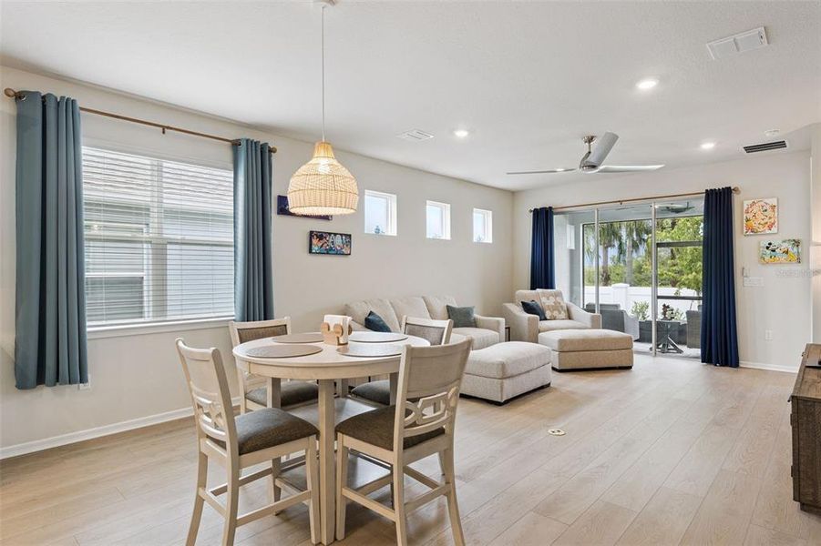 Furnished interior view inside a new home in Del Webb Oasis, Winter Garden (Image 17).