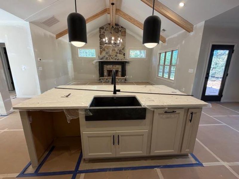 Close-up of interior finishes inside a home in Blackwelder Bluff, Bowdon (Image 7).