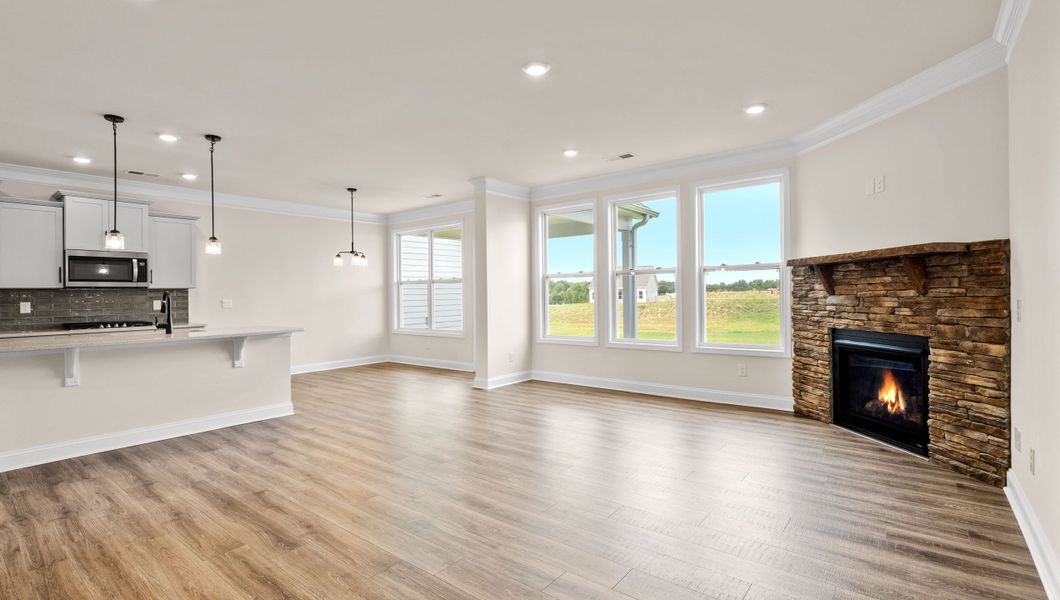 Spacious, unfurnished interior of a new home in Williams Ridge, Woodruff (Image 23).