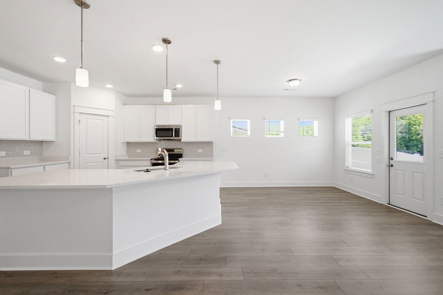 Spacious, unfurnished interior of a new home in Brush Creek, Fairview (Image 21). Spacious, unfurnished interior of a new home in Brush Creek, Fairview (Image 21).
