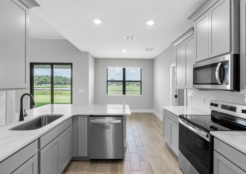 Whip up your favorite meals in the Siesta Key kitchen