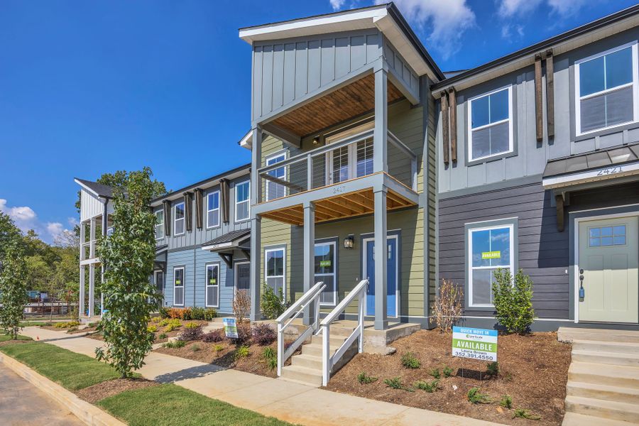 Representative exterior photo of a completed home built from the Winfield by Parkside Builders in The Parks of Mill Town, Chattanooga, TN (Image 22).