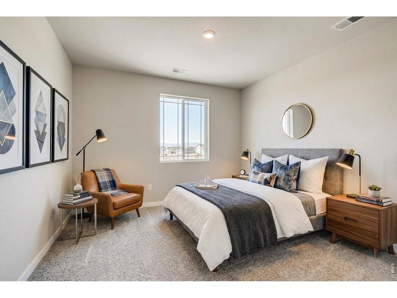 Furnished interior view inside a new home in Farmstead, Berthoud (Image 30).