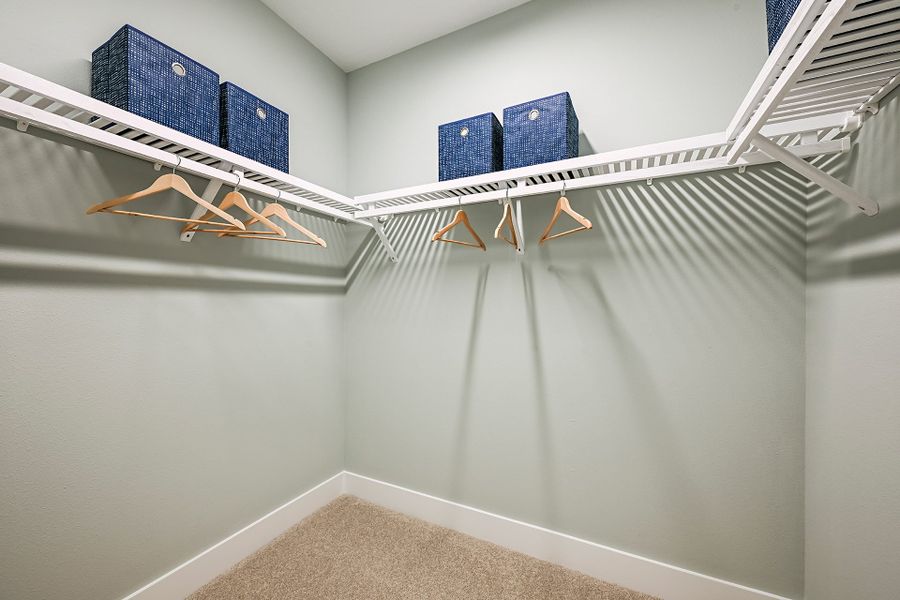 Representative furnished interior of a home built from the Granada II by Homes by WestBay in Oakfield, Parrish (Image 8).