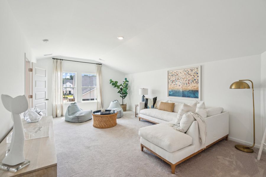 Furnished interior view inside a new home in , Summerville (Image 5). Furnished interior view inside a new home in , Summerville (Image 5).