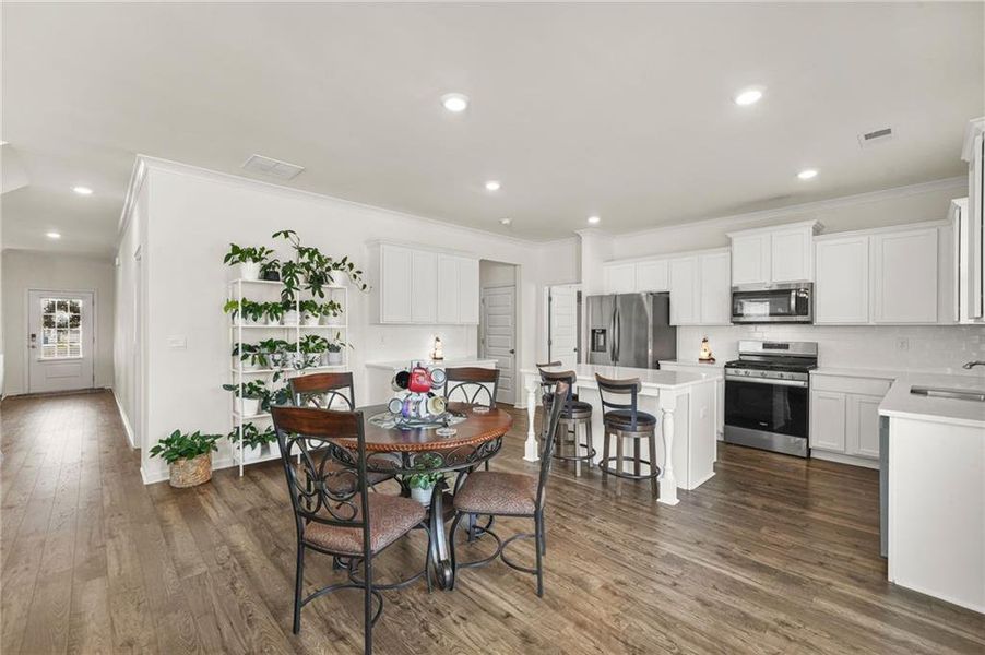 Furnished interior view inside a new home in Independence, Loganville (Image 8).