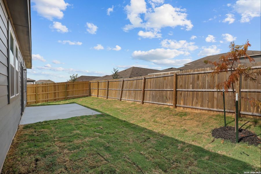 Exterior details and patio area of a home in Hiddenbrooke, Seguin (Image 3).