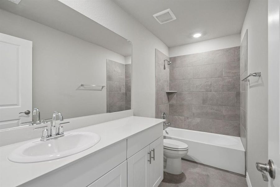 Photo is not of the actual home, but is an inspirational photo of builder’s model home and may depict options, furnishings, and/or decorator features that are not included.