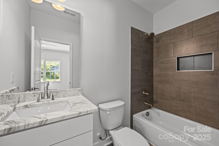 Furnished interior view inside a new home in , Gastonia (Image 3). Furnished interior view inside a new home in , Gastonia (Image 3).