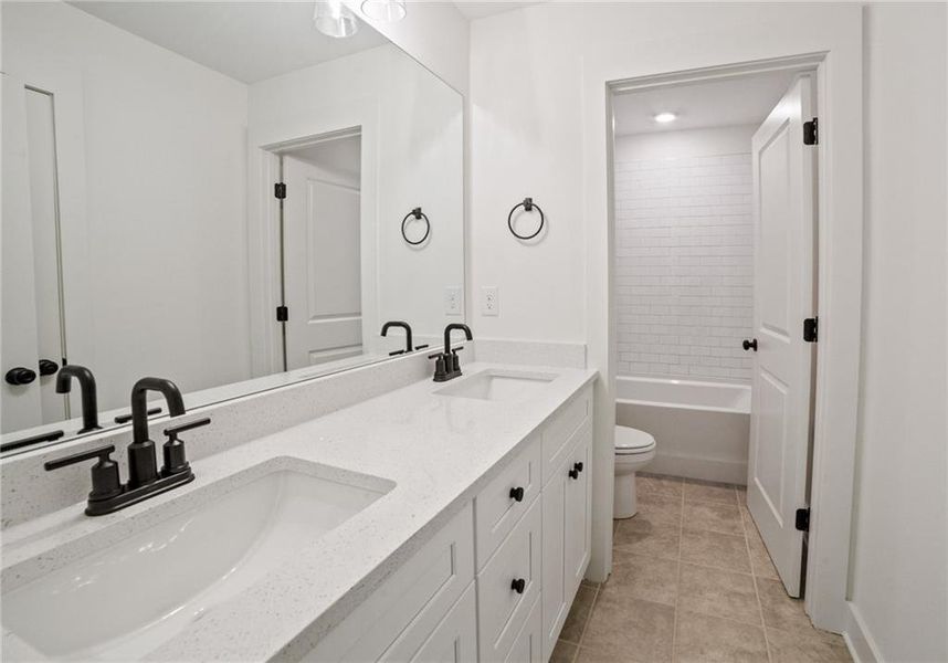Furnished interior view inside a new home in , Decatur (Image 7).