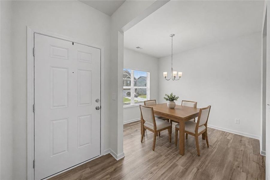 Furnished interior view inside a new home in , Calhoun (Image 16). Furnished interior view inside a new home in , Calhoun (Image 16).