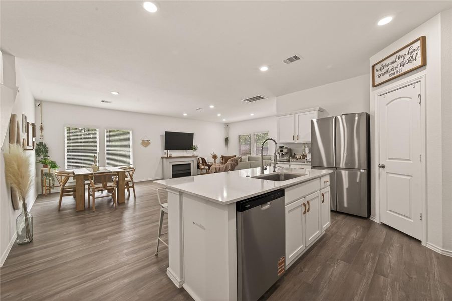 Furnished interior view inside a new home in Grand Pines, Magnolia (Image 7).