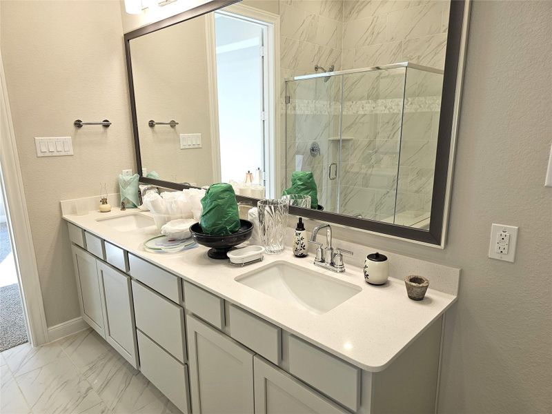 Furnished interior view inside a new home in Kemah Crossing - Luxe Series, Kemah (Image 16).