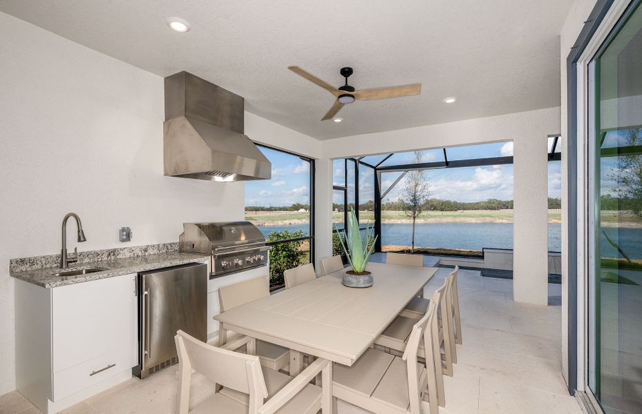 Representative furnished interior of a home built from the Mystique by Pulte Homes in Riversong, Parrish (Image 14).
