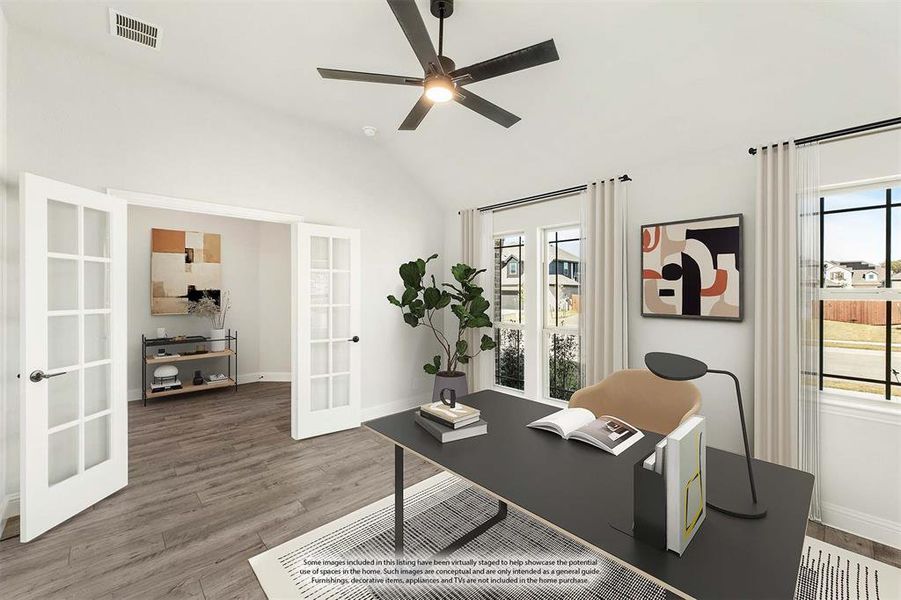 Furnished interior view inside a new home in Maplewood, Glenn Heights (Image 13).
