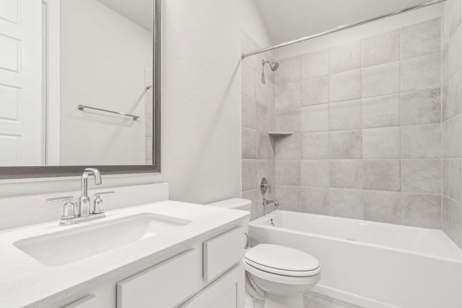 Photo is not of the actual home but is an inspirational photo of builder’s model home and may depict options, furnishings, and/or decorator features that are not included.