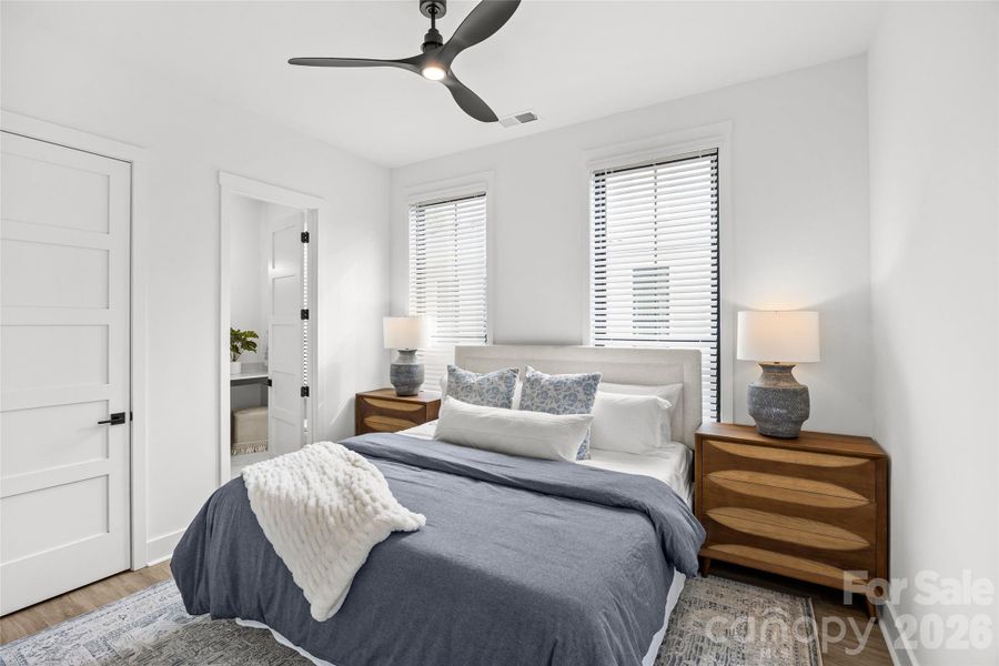 Furnished interior view inside a new home in , Charlotte (Image 39). Furnished interior view inside a new home in , Charlotte (Image 39).