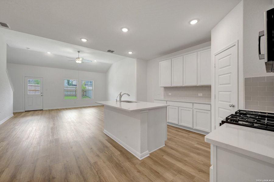 Furnished interior view inside a new home in Mesquite Ridge, San Antonio (Image 11).