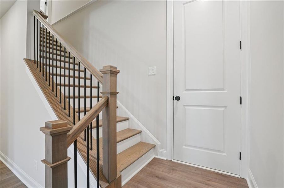 Spacious, unfurnished interior of a new home in Waterside Townhomes, Peachtree Corners (Image 42).