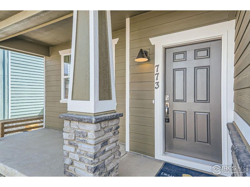 Exterior details and patio area of a home in Waterfield, Fort Collins (Image 3). Exterior details and patio area of a home in Waterfield, Fort Collins (Image 3).