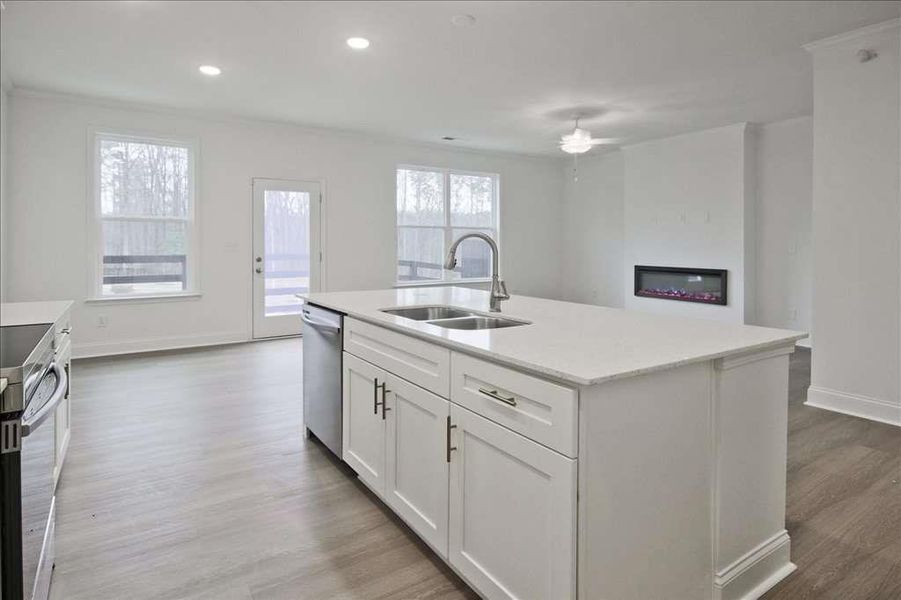 Furnished interior view inside a new home in Porter Reserve, Decatur (Image 8). Furnished interior view inside a new home in Porter Reserve, Decatur (Image 8).