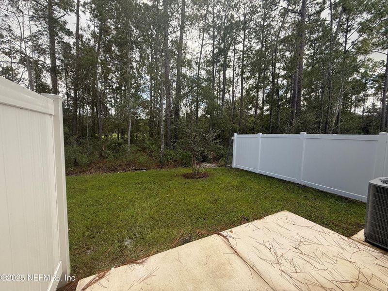 Exterior details and patio area of a home in Hansen Creek, Jacksonville (Image 4).